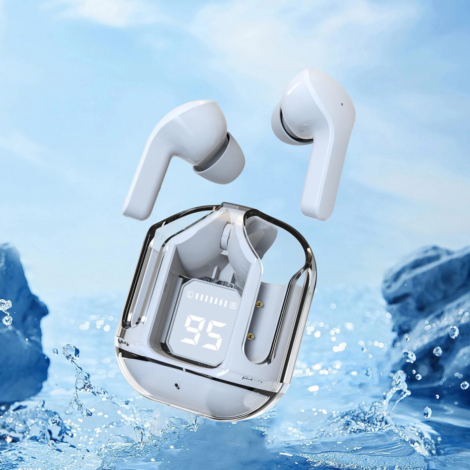 UltraPods TWS Transparent Earbuds